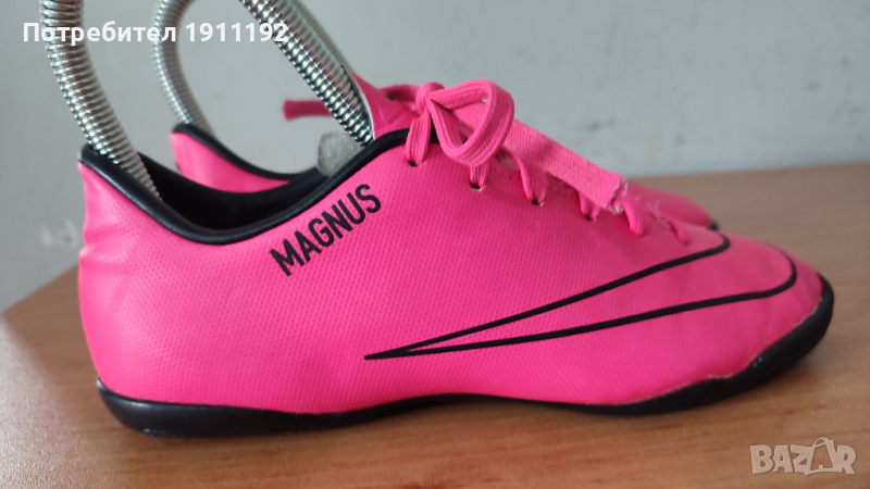 Nike Mercurial. Футболни обувки, стоножки. 33.5, снимка 1