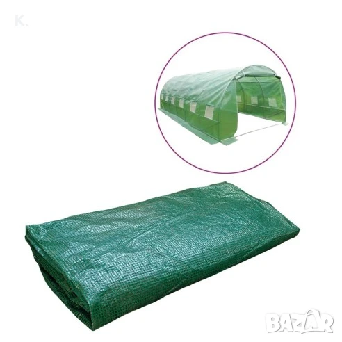РЕЗЕРВНО ПОКРИВАЛО ЗА ОРАНЖЕРИЯ / ПАРНИК 600x300x200cm – Издръжливо & UV защита!, снимка 1