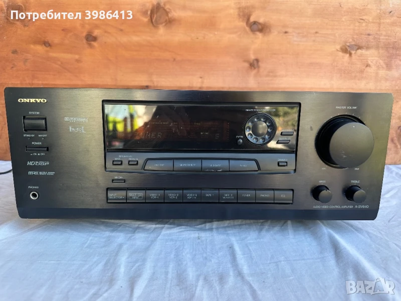 Onkyo A‑SV640 2×95 W Stereo / 5.1 AV ресивър – Made in Japan, снимка 1