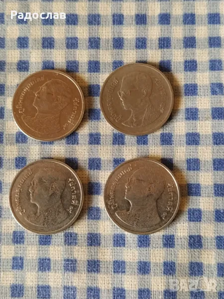 монети  1 бат Тайланд , снимка 1