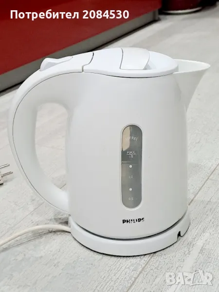 Електрическа кана PHILIPS 1,5L-2400w (made in Poland), снимка 1