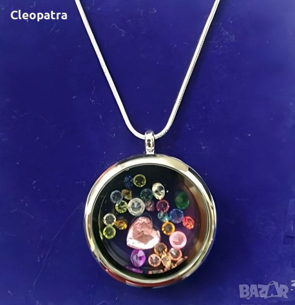 НАМАЛЕНИЕ !!! Ново дамско колие тип Пандора " Memory locket ", снимка 1