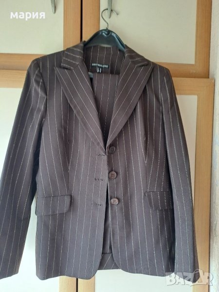 Battibaleno  стилен костюм в кафяво, снимка 1