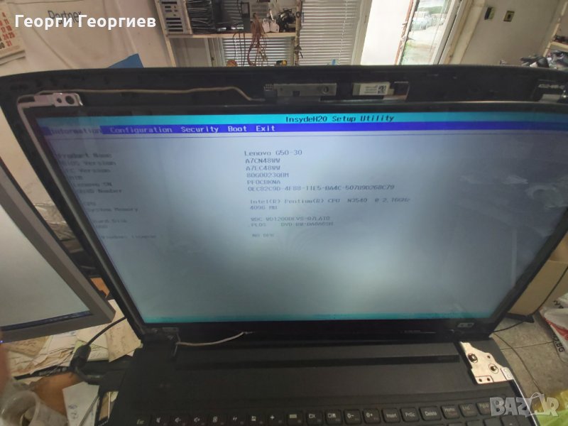 продавам лаптоп на части Lenovo G50-30, снимка 1