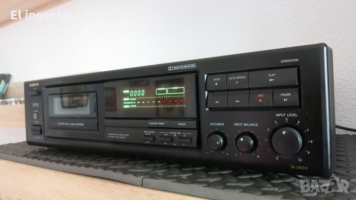  ONKYO TA-2820, дек отличен. , снимка 1