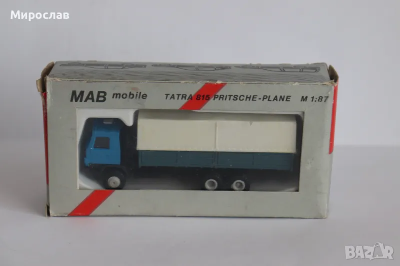 MAB MOBILE H0 1/87 TATRA КАМИОН МОДЕЛ ТИР ИГРАЧКА, снимка 1