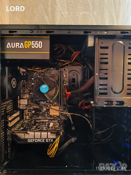 Компютър i5 7400, GTX 1650 4GB, RAM 16GB DDR4, снимка 1