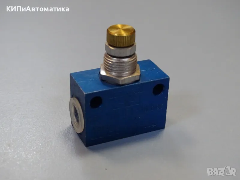 вентил за контрол на потока Festo GR-1/8 Flow Control Valve 0-10Bar, снимка 1