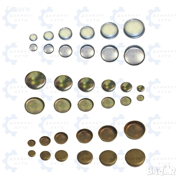 Тапа за блок от Ф 8 до Ф 69,1мм - защитни тапи за блок , снимка 1