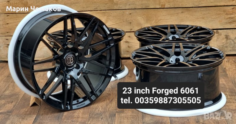 23 цолови КОВАНИ ДЖАНТИ Monoblok F Mercedes G-class W463 W464 , снимка 1