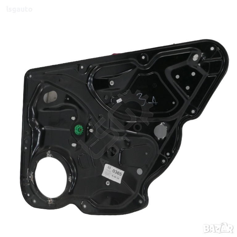 Механизъм заден десен  ел.стъклоподигач Volkswagen Passat (B7) 2010-2014 ID: 154214, снимка 1