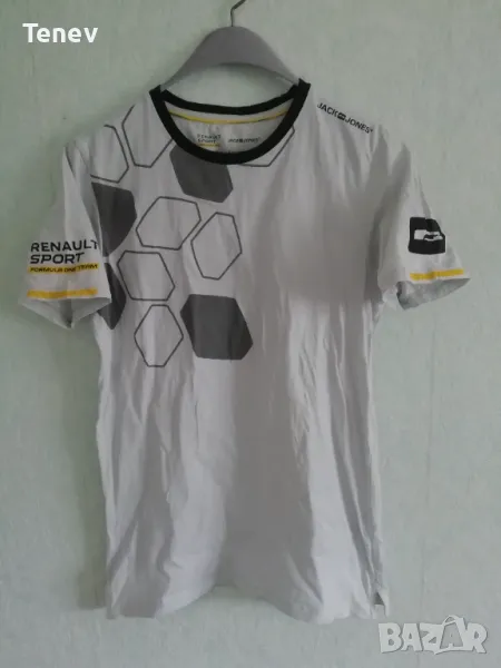 Jack & Jones Renault Sport F1 Formula One Team оригинална памучна тениска Рено Спорт Формула 1 М  , снимка 1
