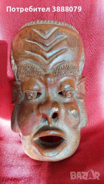 Автентична африканска маска , снимка 1