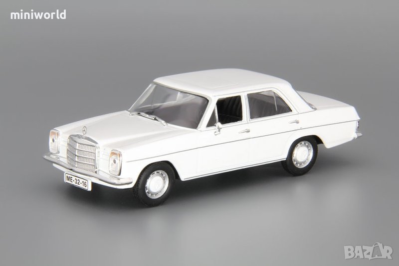 Mercedes-Benz W115 1968 - мащаб 1:43 на DeAgostini моделът е нов в блистер, снимка 1
