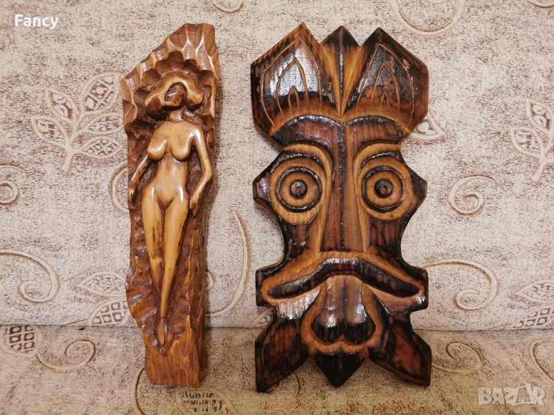 Дърворезба 2 бр, снимка 1