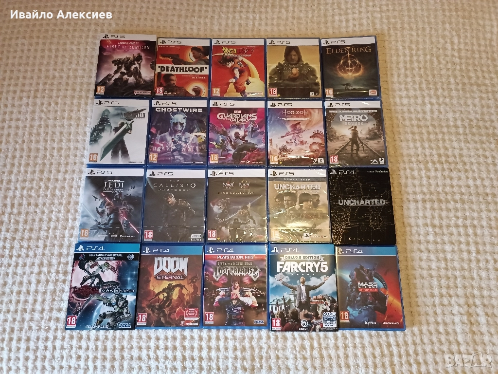 PlayStation 5 [Нови] и PlayStation 4 [Редки Издания] игри PS5 Pro PS4, снимка 1