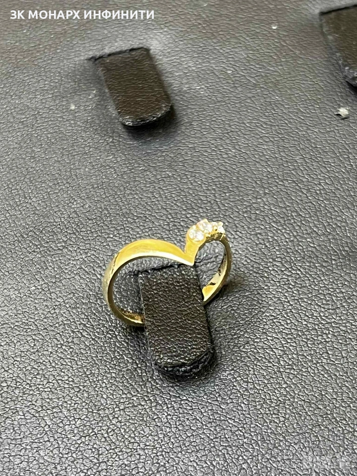 Златен пръстен 14К , снимка 1