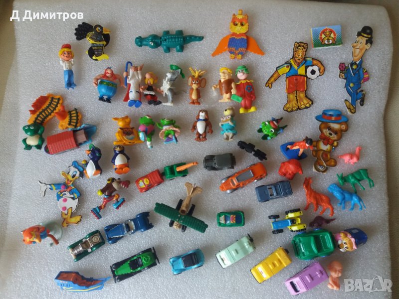 Киндер сюрприз лот стари играчки от 70те 80те 90те., снимка 1