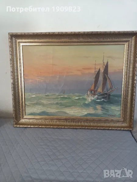 Голяма маслена картина , снимка 1