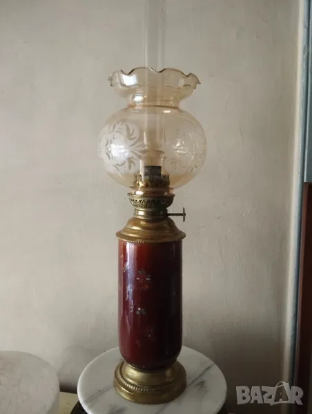 стара газова /газена/ лампа, снимка 1
