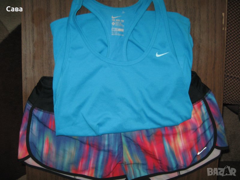 Потник и шорти NIKE   дамски,Л-ХЛ, снимка 1