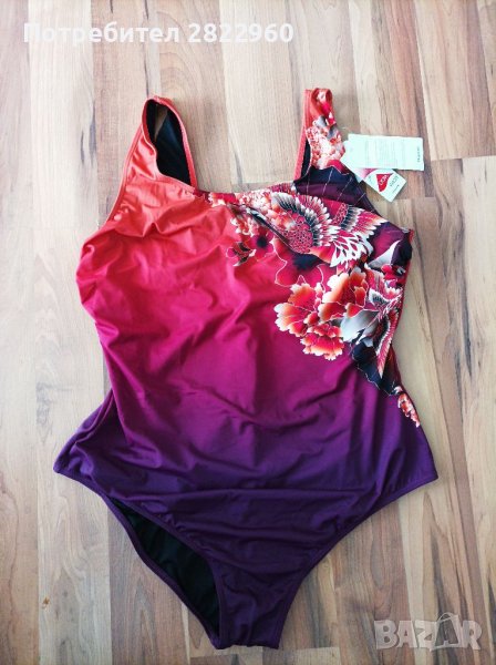 Ulla Popken голям размер,-56 цял бански , снимка 1