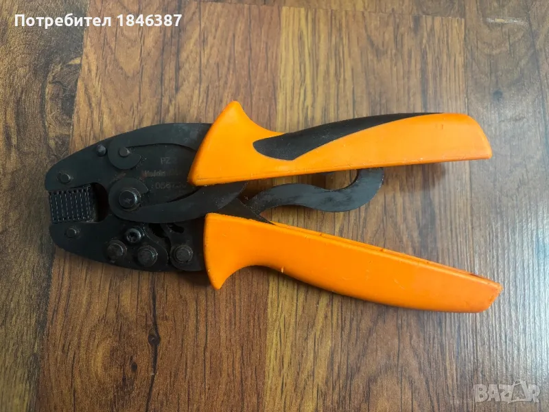 Клещи, за кримпване Weidmuller PZ3, снимка 1