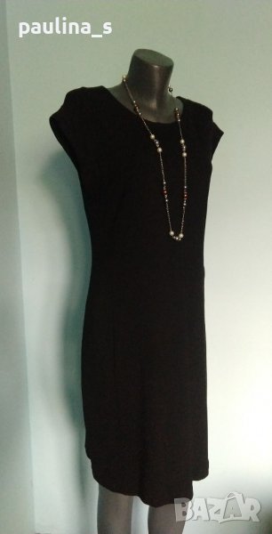 Дизайнерска Малка черна рокля на "Filippa K." / голям размер , снимка 1