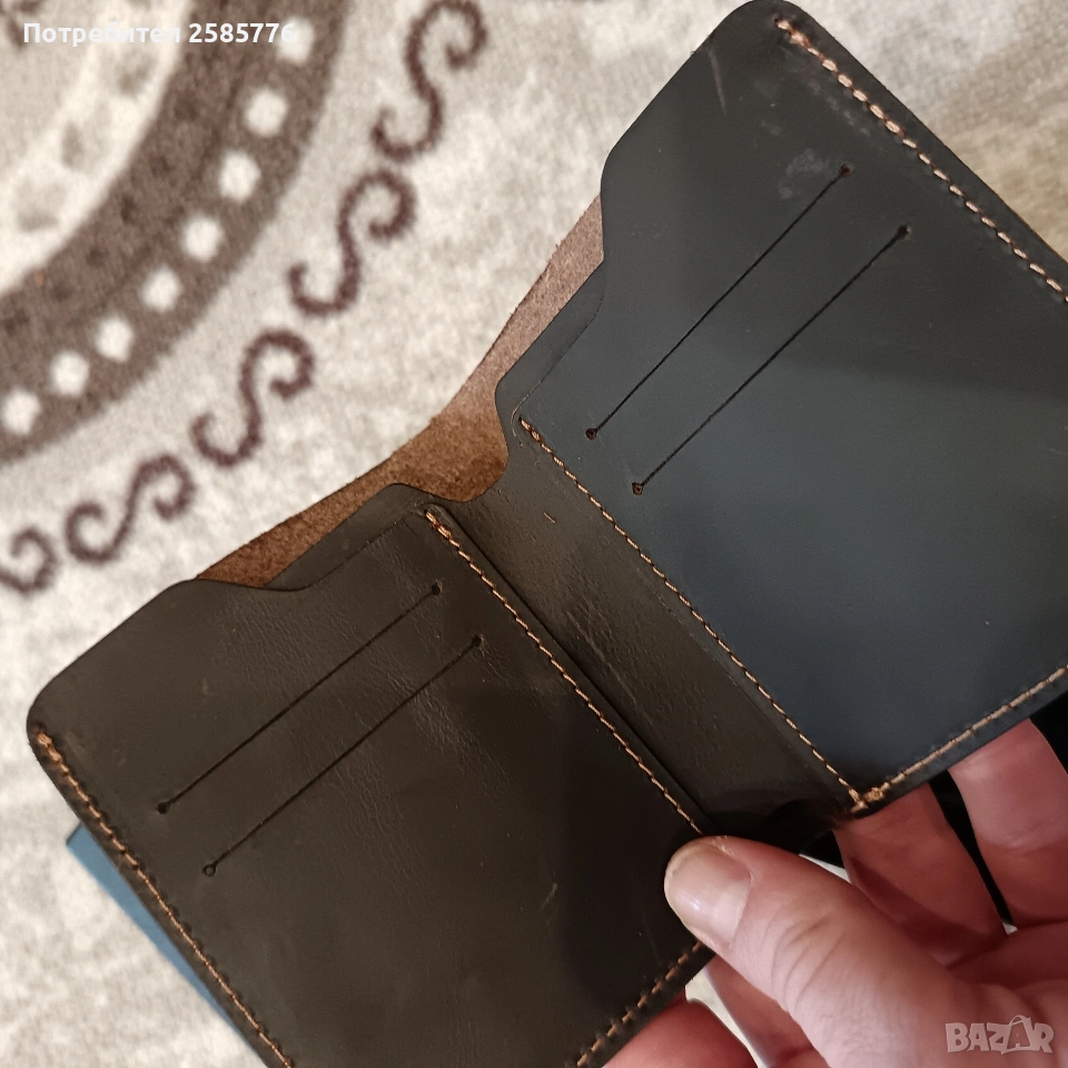 Кожен портфейл , снимка 1