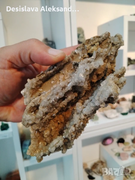 Пседоморфоза на калцит от Мадан, много изгодно , снимка 1