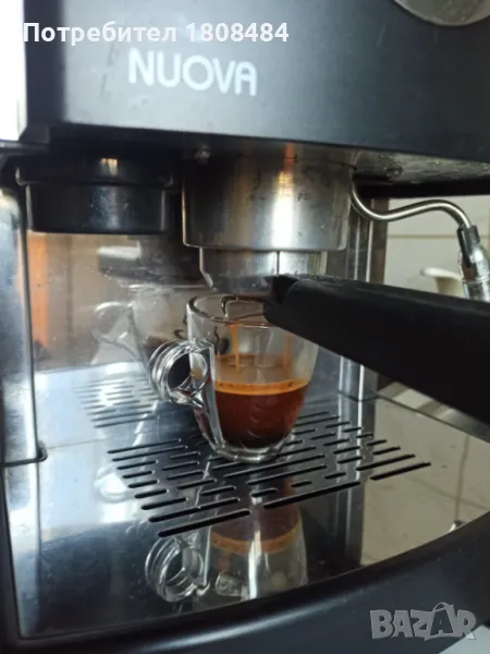 Кафемашина Бриел с ръкохватка с крема диск , снимка 1