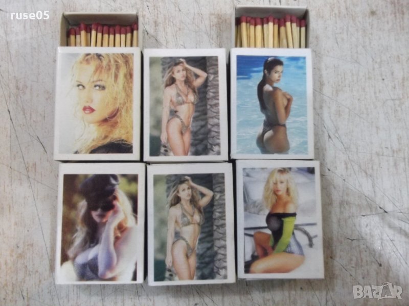 Лот от 6 бр. български кибрита "*Видона* Ямбол", снимка 1