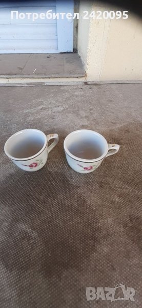 Мини порцеланови чашки 2 бр-10лв, снимка 1