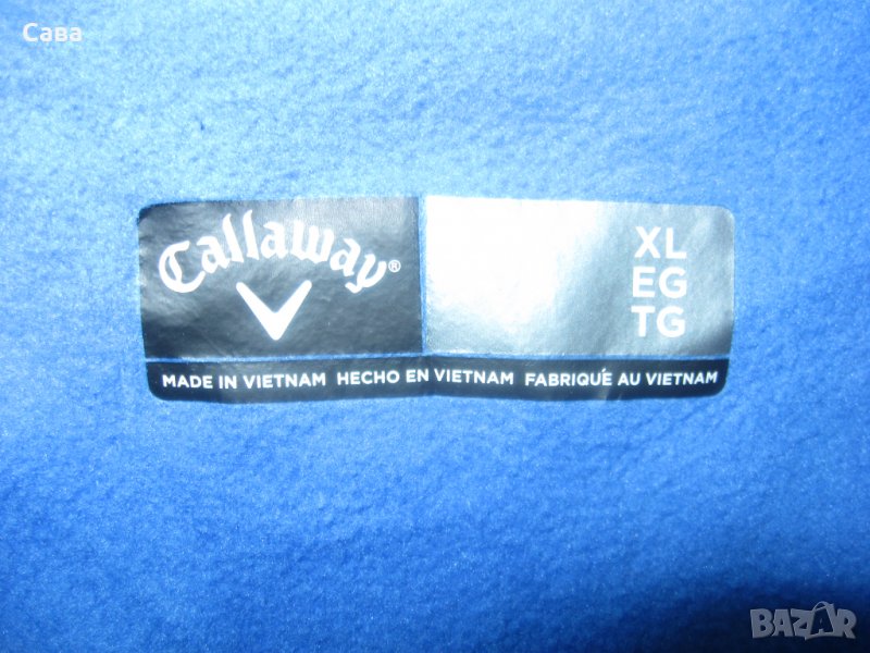 Ватирана блуза CALLAWAY   мъжка,2ХЛ, снимка 1