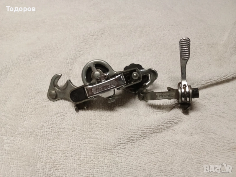 Huret ретро дерайльор и палцова командаза велосипед , снимка 1