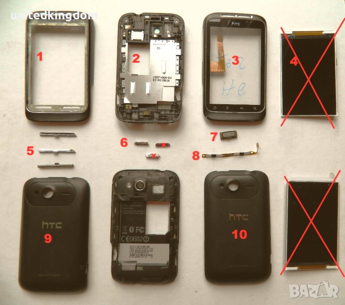 Части за HTC Wildfire S , снимка 1
