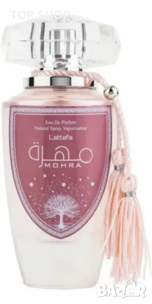Красив арабски парфюм Lattafa Mohra Silky Rose Eau de Parfum for Women, снимка 1