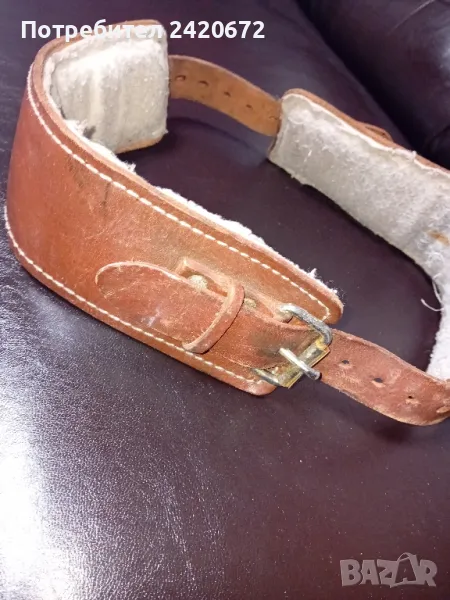 кожен паяс-колан, снимка 1