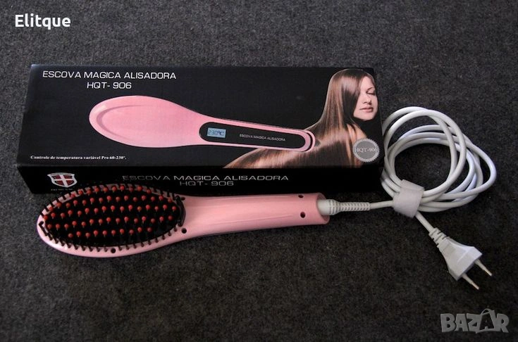 Четка за изправяне на коса Luxury 💎, снимка 1