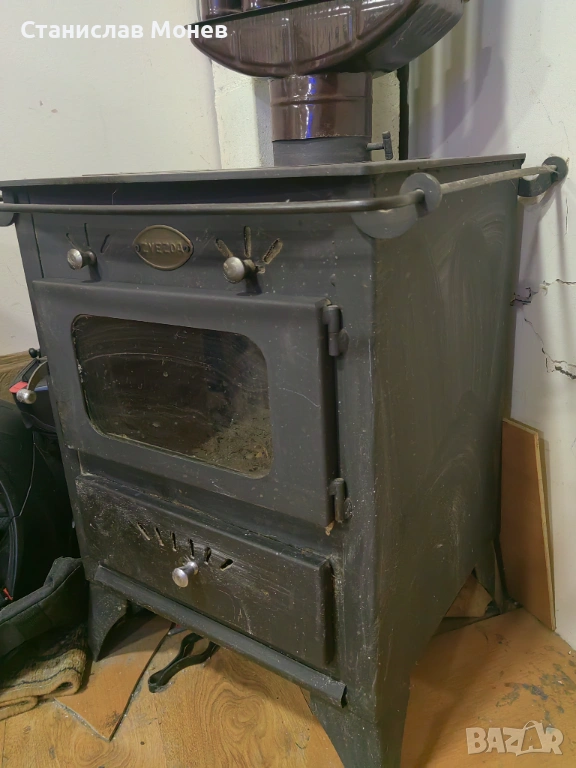 Продавам камина „Звезда“ на дърва, снимка 1