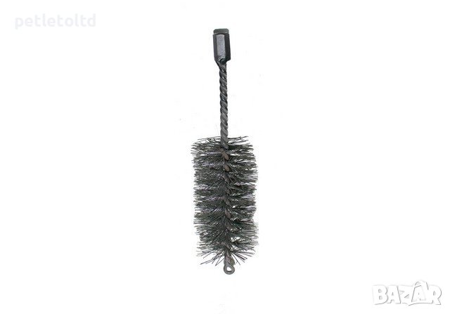Четка телена с вътрешен резбови захват за ръчно почистване на топлообменник / котел на твърдо гориво, снимка 1