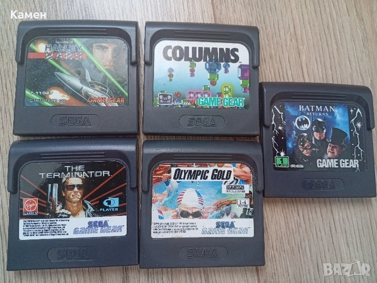 Sega game gear - игри, снимка 1