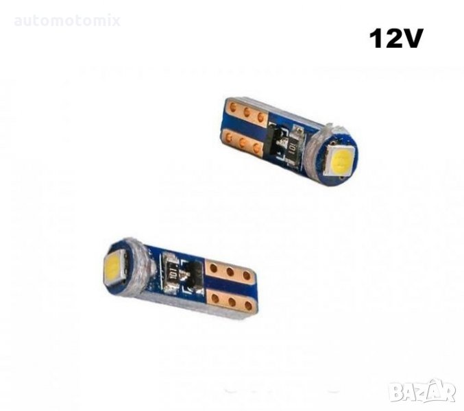 ДИОДНИ КРУШКИ ЗА ТАБЛО 2БР. Т5- 281014, снимка 1