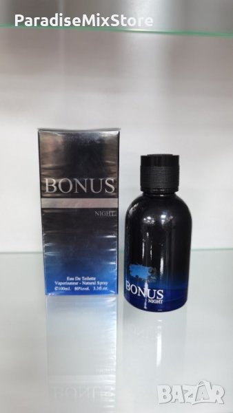 Bonus Night Eau De Toilette for Him 3.4 Fl Oz 100 ML., снимка 1