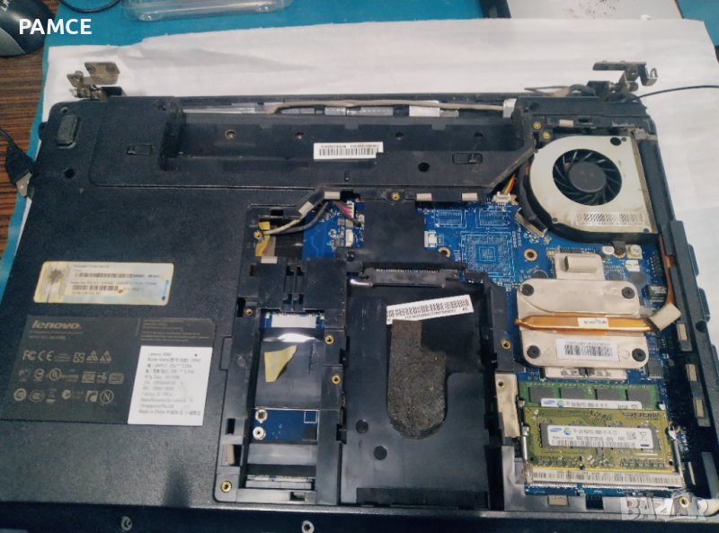 Лаптоп Lenovo G560 - 2009г - Работещ на части., снимка 1