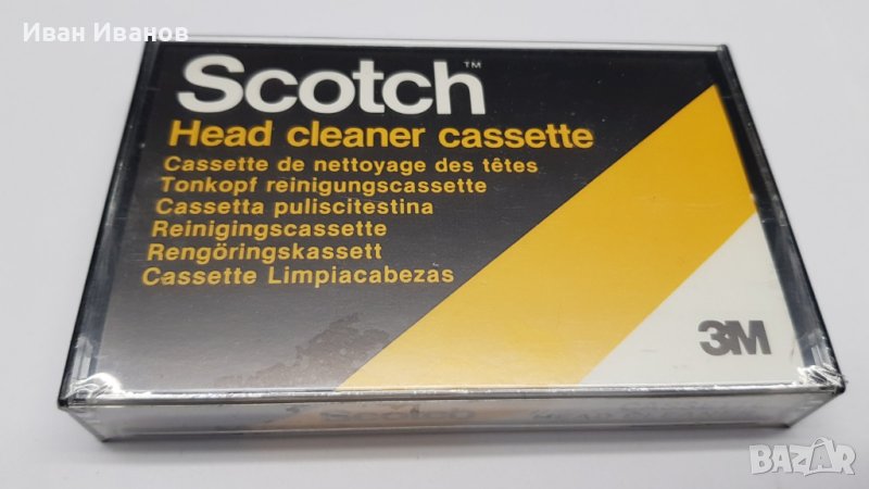 SCOTCH  почистваща аудиокасета нова запечатана, снимка 1