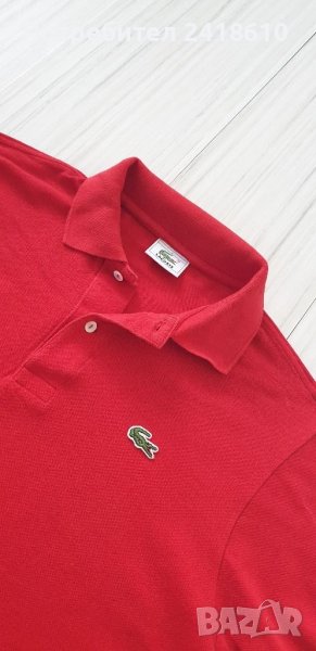 Lacoste Classic Fit Pique Cotton Regular Fit Mens Size 3 - S ОРИГИНАЛ! Мъжка Тениска!, снимка 1