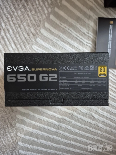 EVGA SuperNOVA G2 650 - Марково и супер захранване !, снимка 1