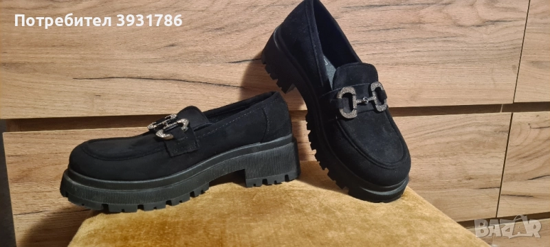 Дамски черни обувки, снимка 1