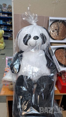 Голяма плюшена панда,около 120см, снимка 1 - Плюшени играчки - 40760108